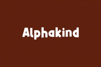 Alphakind Free Font