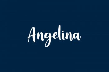 Angelina Free Font