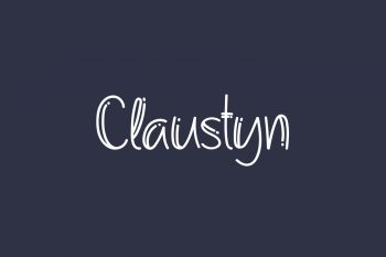 Claustyn Free Font