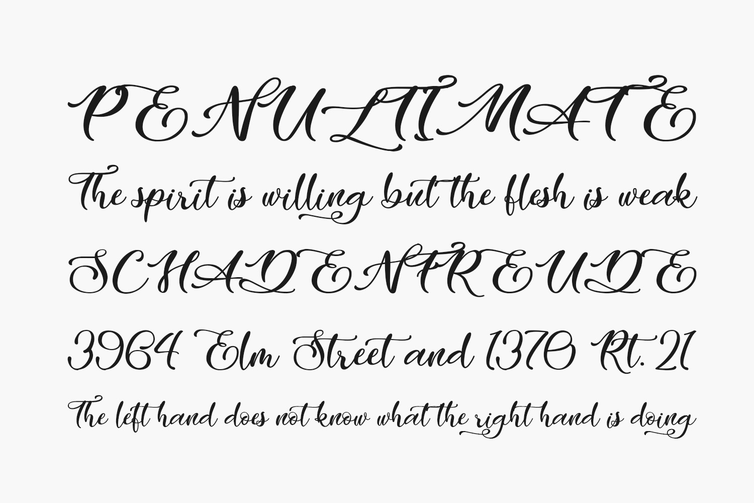 Easy November Free Font