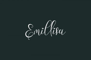 Emillisa Free Font
