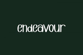 Endeavour Free Font