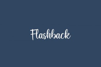 Flashback Free Font