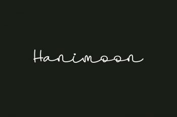 Hanimoon Free Font