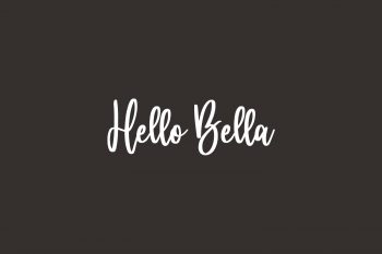 Hello Bella Free Font