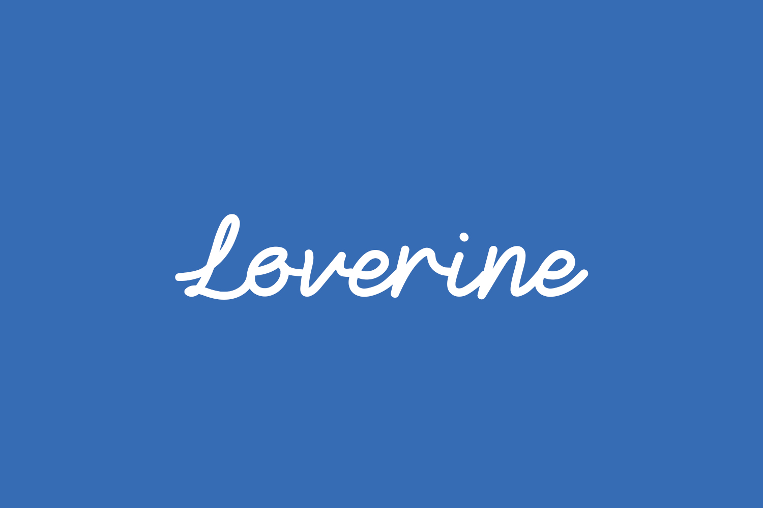 Loverine Free Font