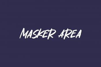Masker Area Free Font