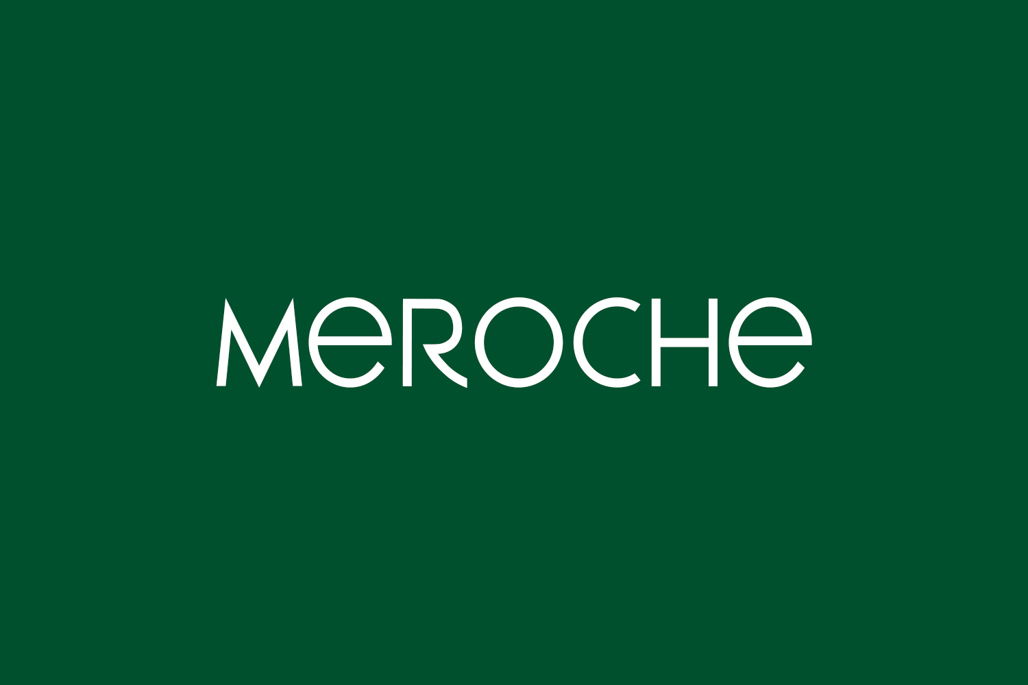 Meroche Free Font