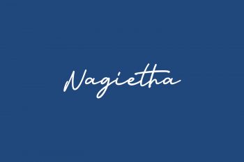 Nagietha Free Font