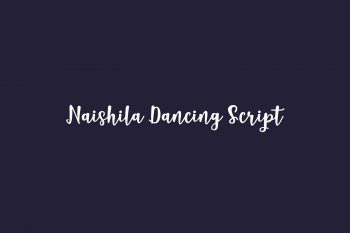 Naishila Dancing Script Free Font