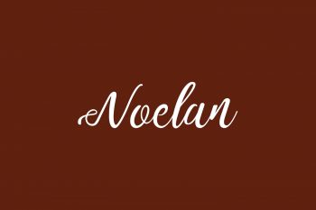 Noelan Free Font