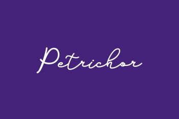 Petrichor Free Font