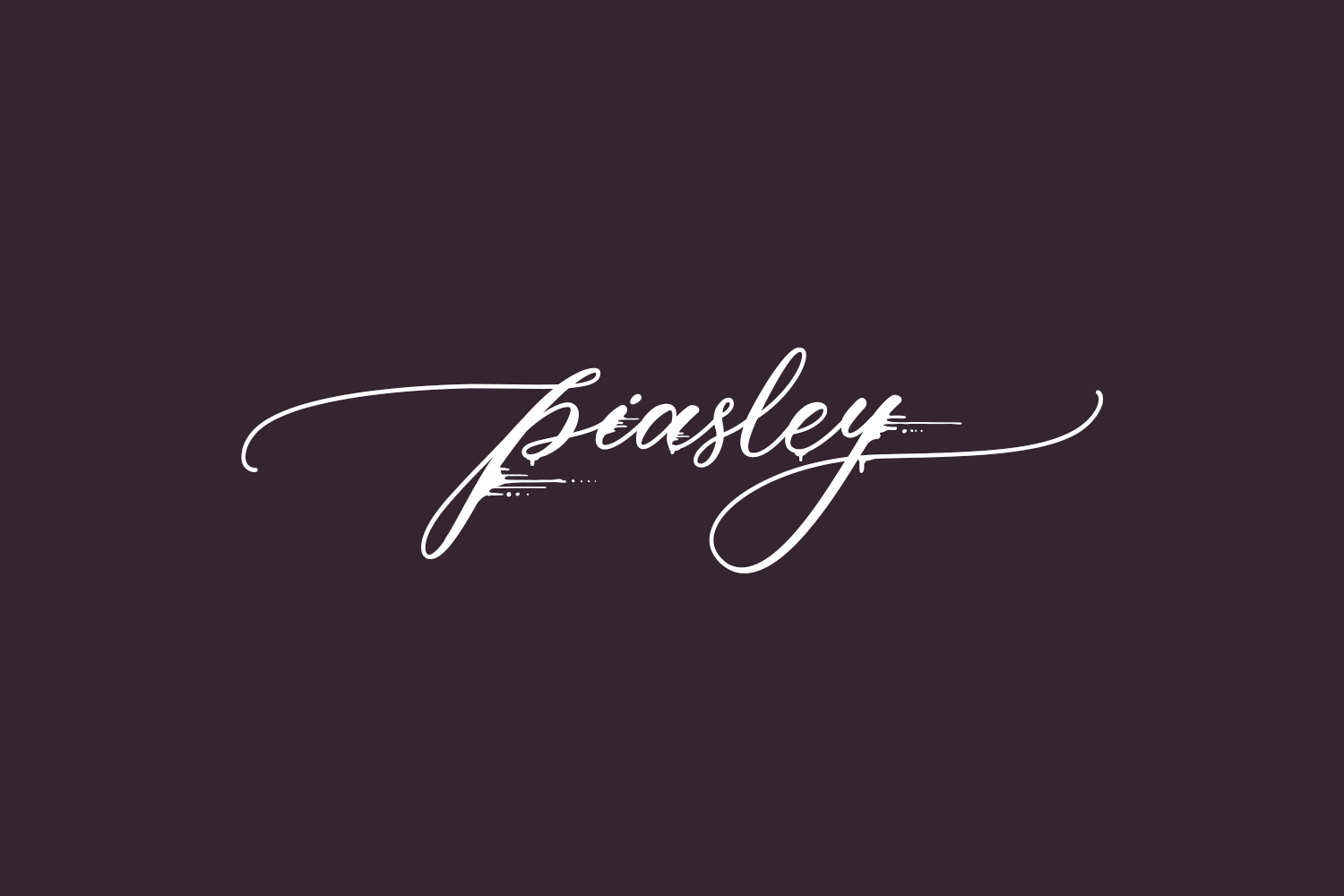 Piasley Free Font