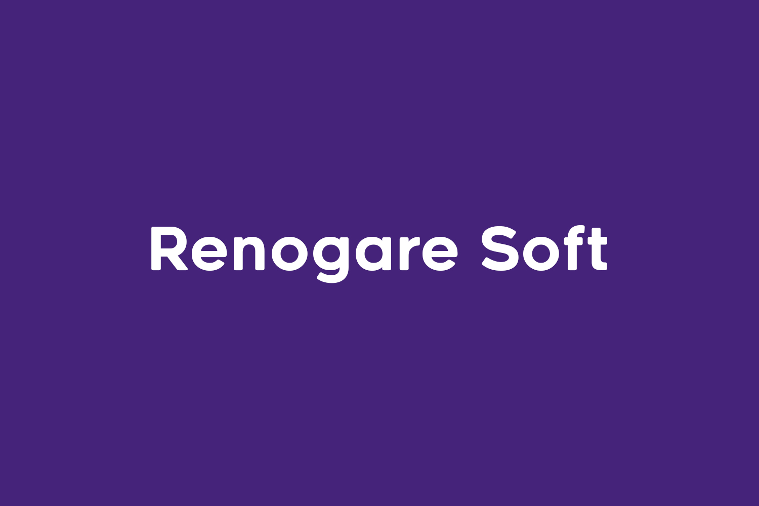 Renogare Soft Free Font