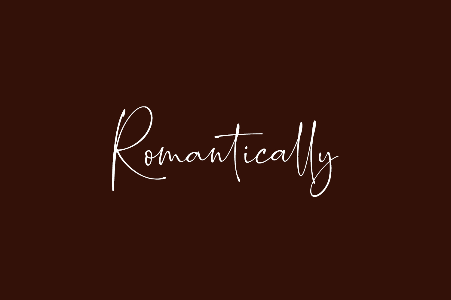Romantically Free Font