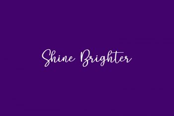 Shine Brighter Free Font