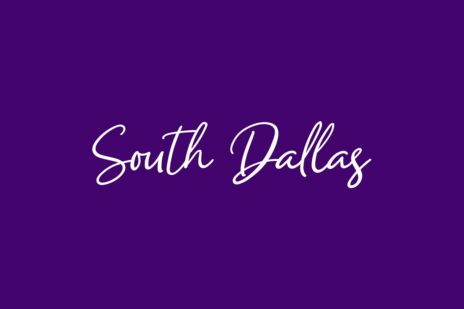 South Dallas Free Font