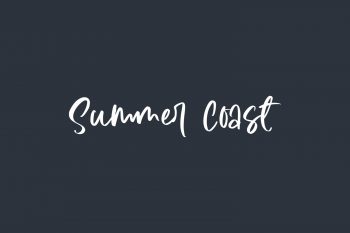 Summer Coast Free Font