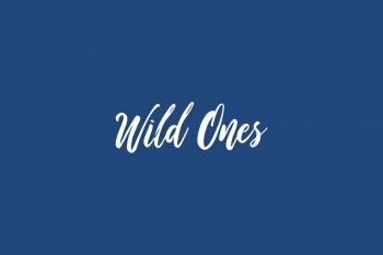Wild Ones Free Font