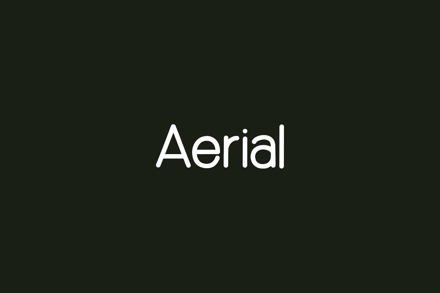 Aerial Free Font