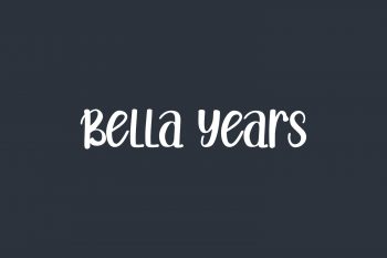 Bella Years Free Font