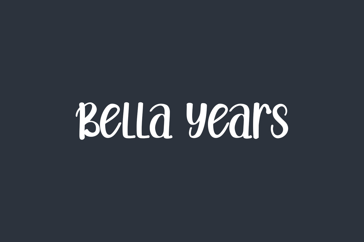 Bella Years Free Font