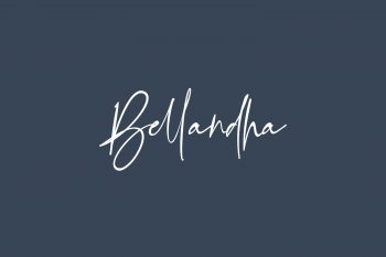 Bellandha Free Font