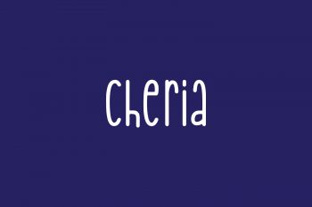 Cheria Free Font