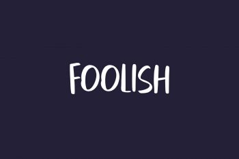 Foolish Free Font