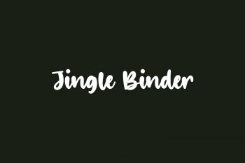 Jingle Binder Free Font