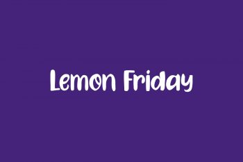 Lemon Friday Free Font