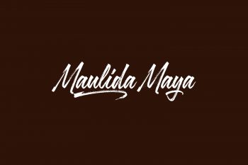 Maulida Maya Free Font