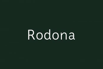 Rodona Free Font
