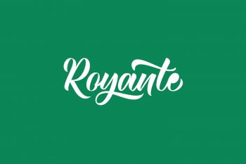 Royante Free Font
