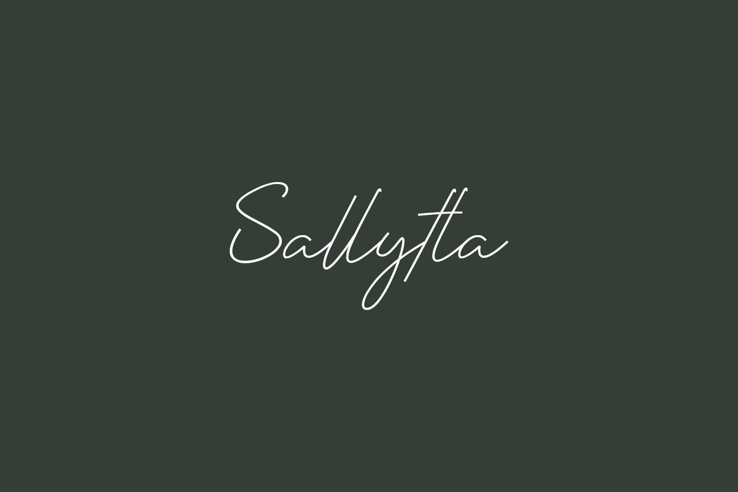 Sallytta Free Font