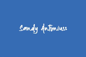 Sandy Antoniuss Free Font