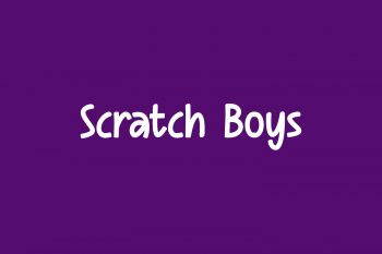Scratch Boys Free Font