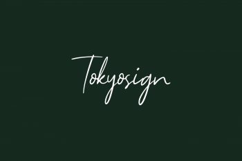 Tokyosign Free Font