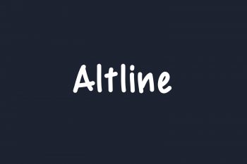 Altline Free Font