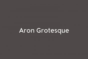 Aron Grotesque Free Font