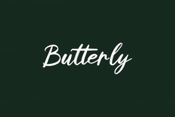Butterly Free Font