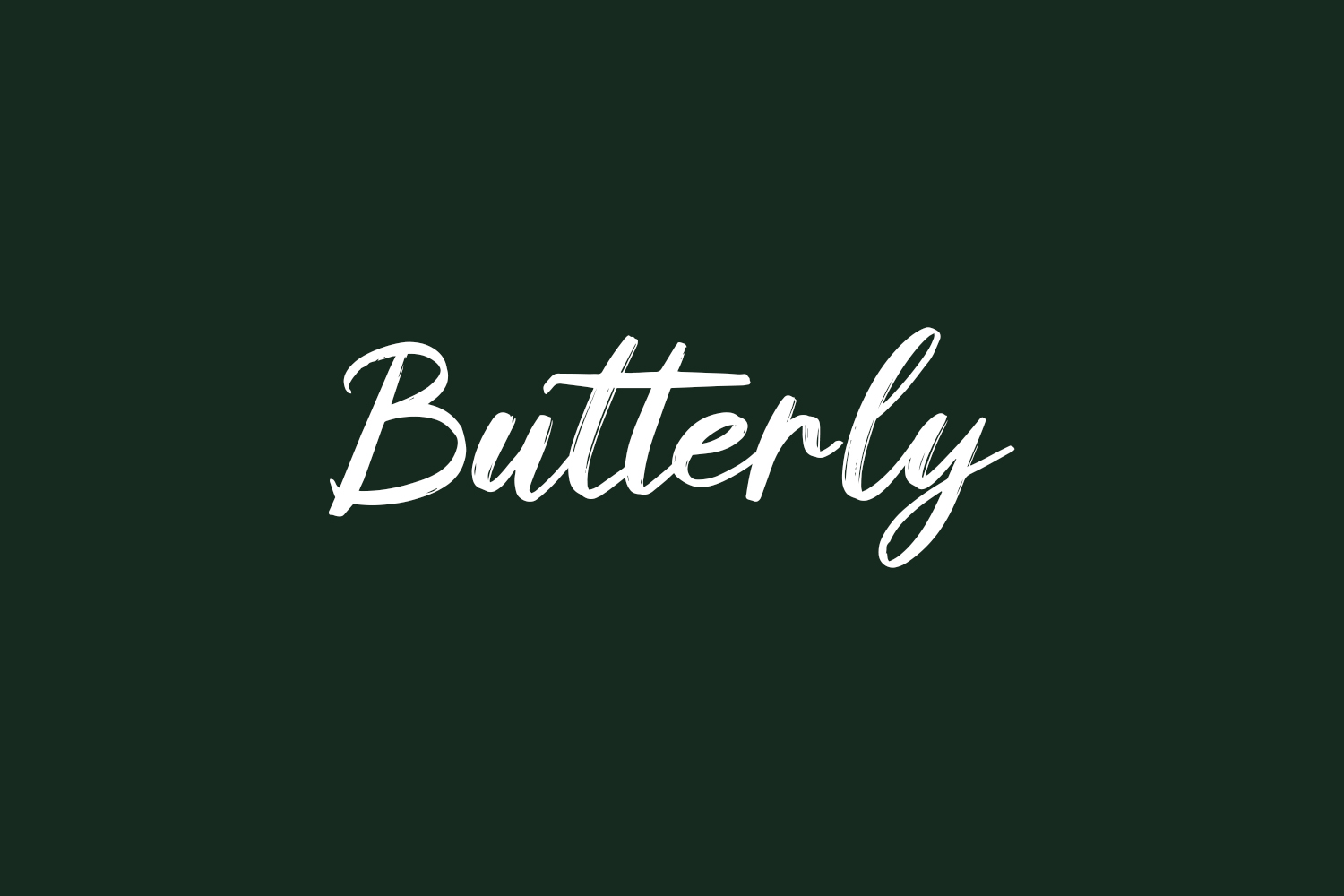 Butterly Free Font