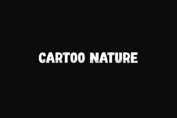 Cartoo Nature Free Font