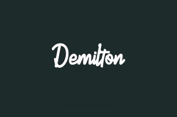 Demilton Free Font