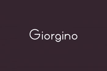Giorgino Free Font