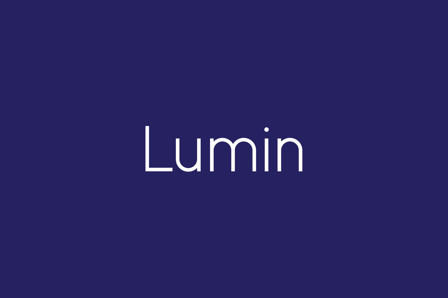Lumin Free Font