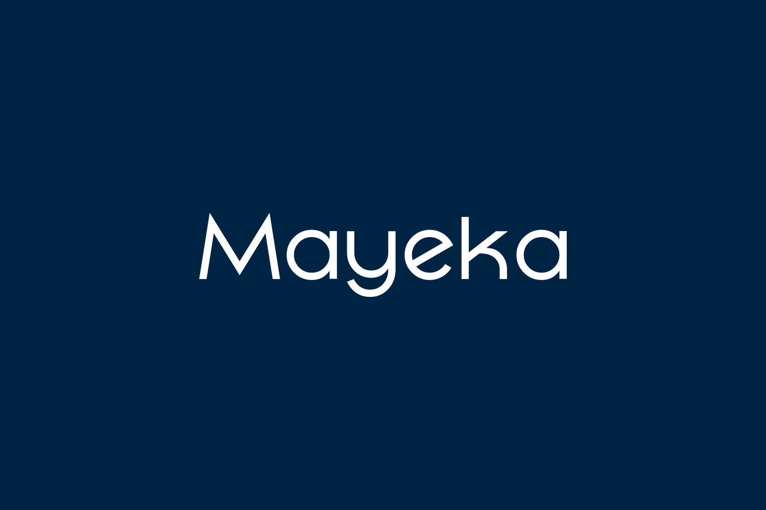 Mayeka Free Font