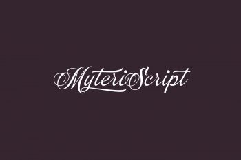 Myteri Script Free Font