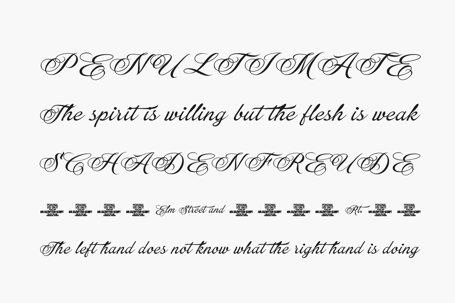 Myteri Script Free Font