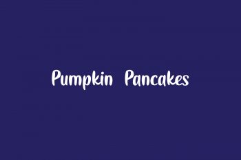 Pumpkin Pancakes Free Font